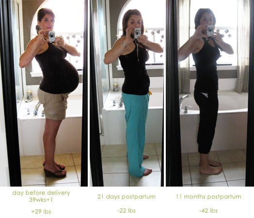 1 Week Postpartum No Weight Loss