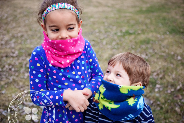 DIY Kids Gaiter (aka cozy neck warmer) styleberry BLOG